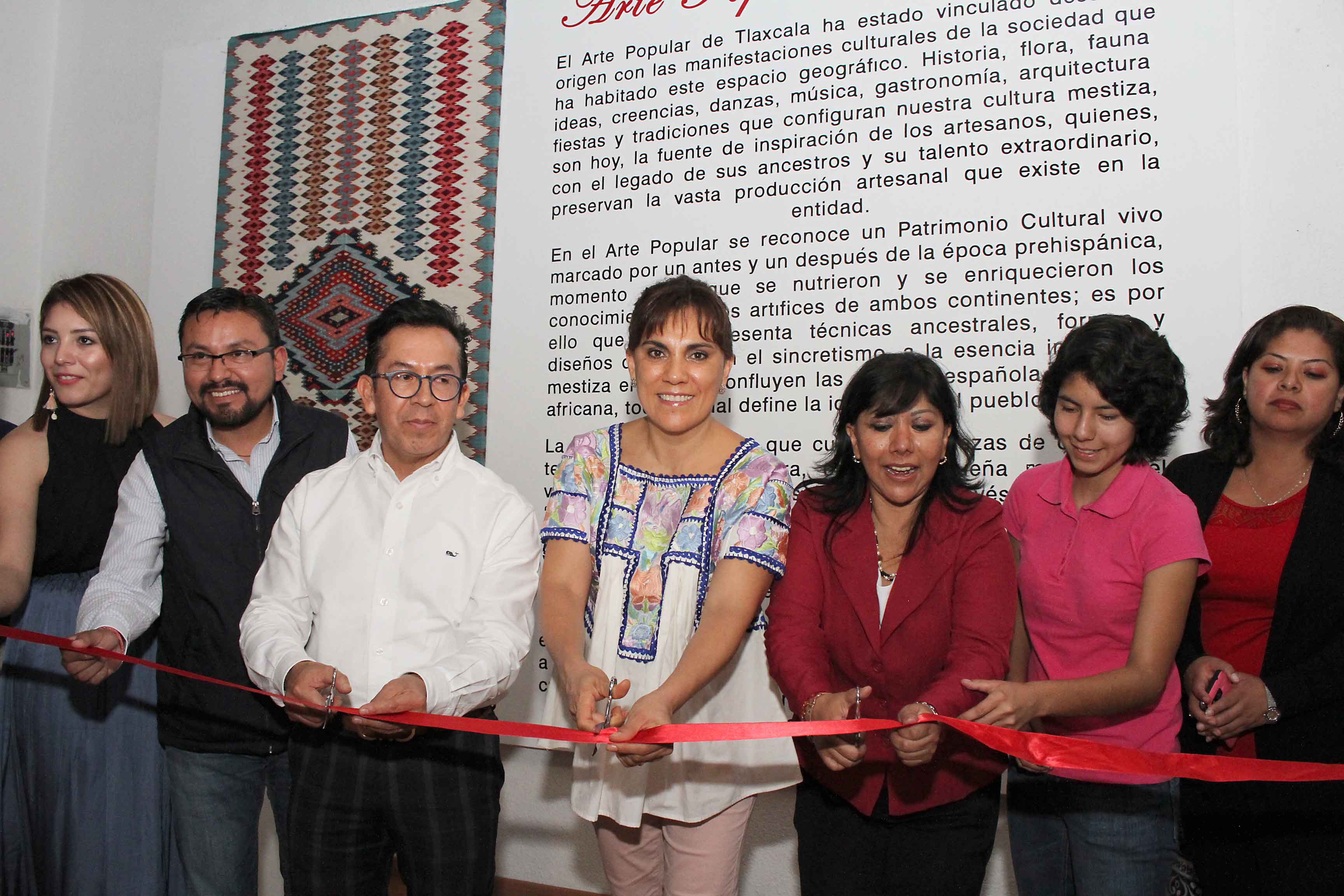 Inauguran la exposición  “arte popular de Tlaxcala”