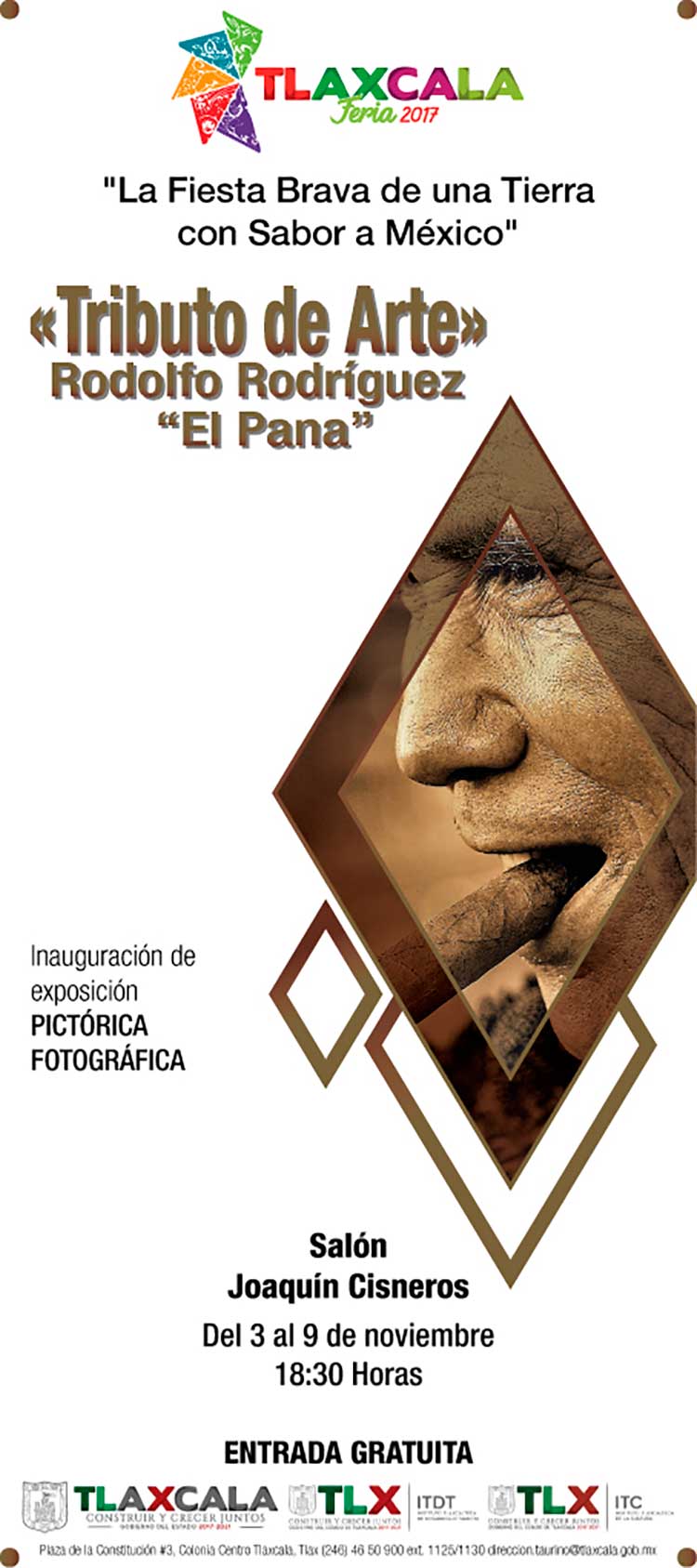 Presentarán exposición pictórica de Rodolfo Rodríguez El Pana en La Feria Tlaxcala 2017