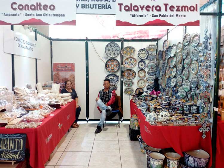 Realizan Expo Artesanal en la Feria Tlaxcala 2017