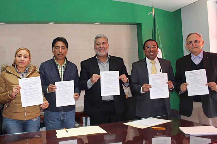 Firma ITC convenio de colaboración con el ayuntamiento de Papalotla