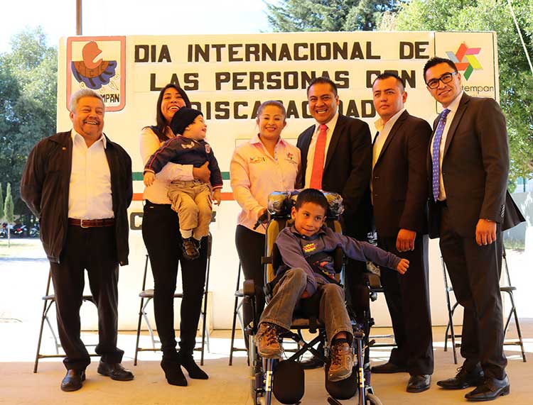 DIF de Chiautempan conmemora  día Internacional de las personas con discapacidad