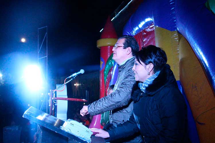 Más de 25 mil personas encendieron la magia de la navidad en Huamantla