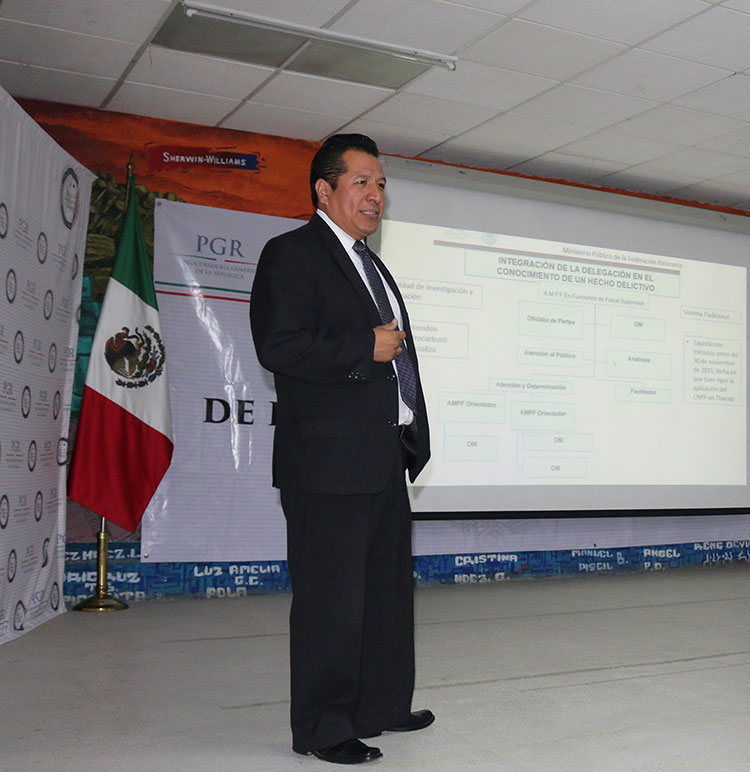  PGR Tlaxcala realiza “agente del ministerio público de la Federación itinerante” en Ciudad Capital