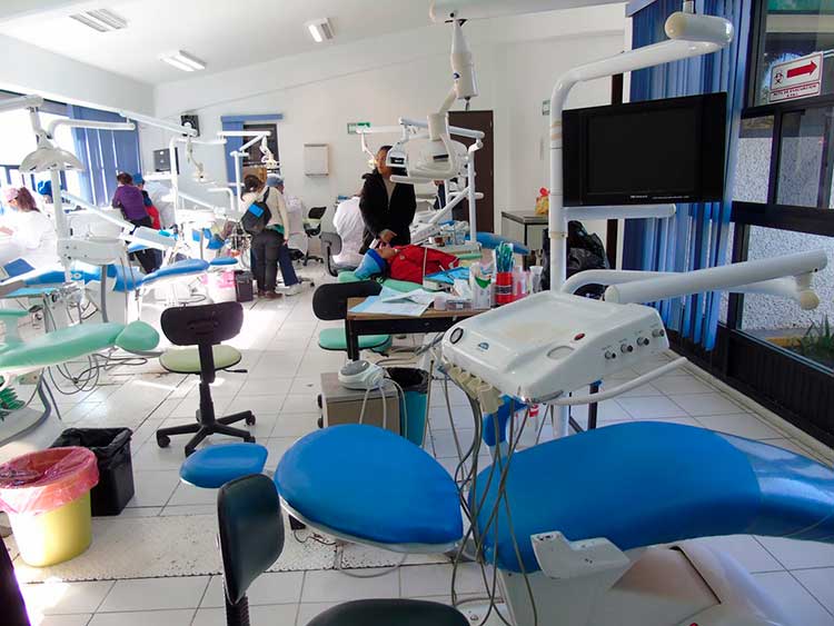 Realizan trabajos de mantenimiento en módulo dental de Tlaxcala