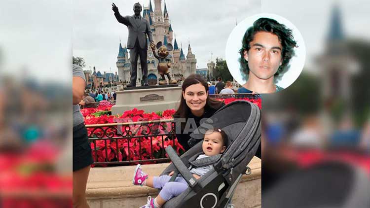 Natália Subtil celebró 1 año de su hija en Disneylandia