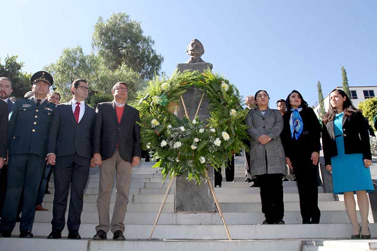 Conmemoran 107 aniversario del inicio de la revolución mexicana