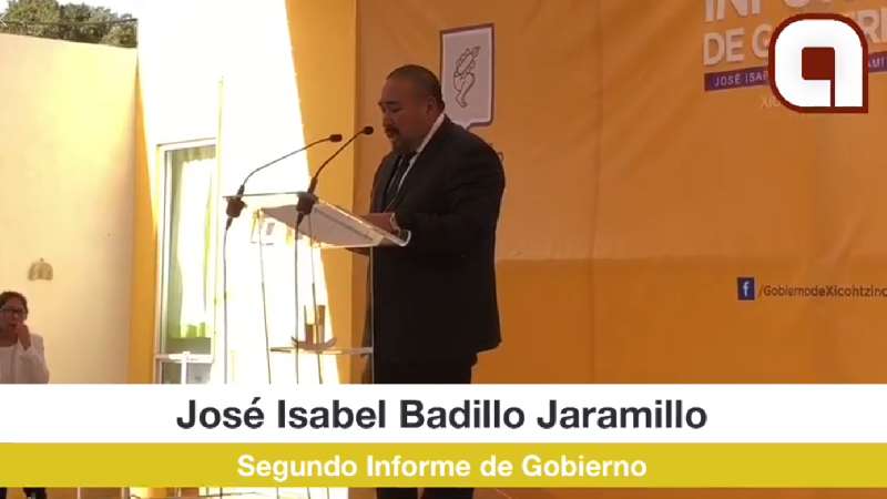 José Isabel Badillo Jaramillo rinde su Segundo Informe