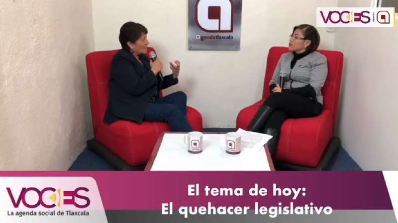 El papel legislativo visto desde la óptica femenina Voces