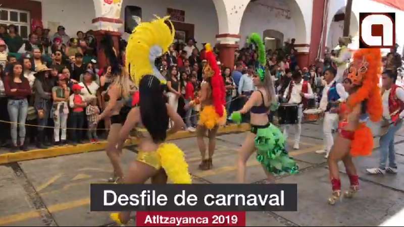 Desfile de carnaval de Atltzayanca 2019 