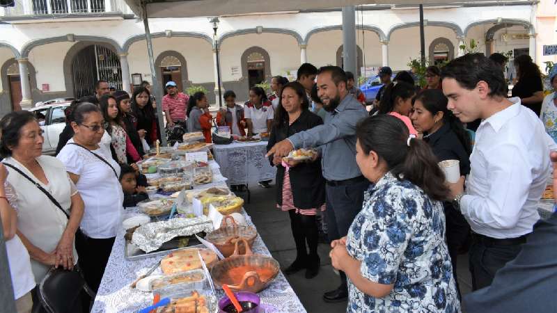 Expone Misión Cultural, trabajos finales en Zacatelco