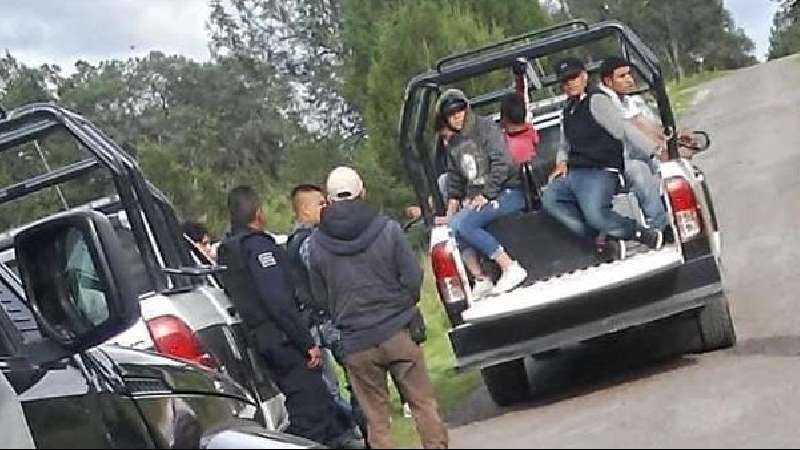 Se salvan 5 jóvenes de ser linchados en Hueyotlipan 