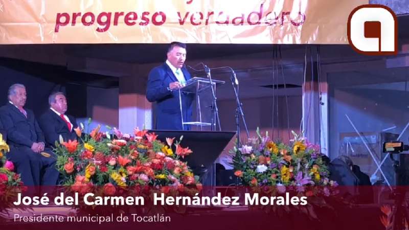 José del Carmen Hernández Morales rinde Informe de actividades 