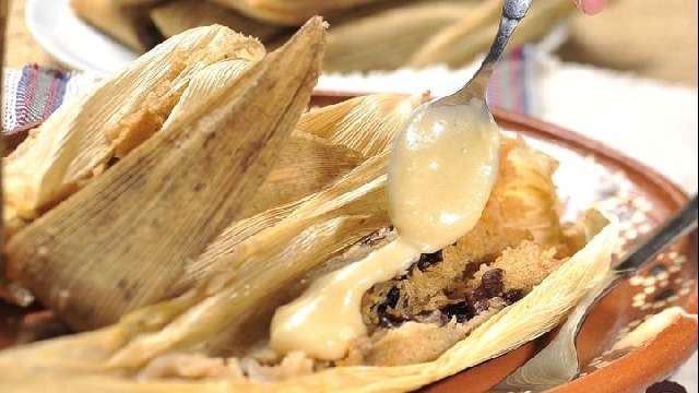 Tamales dulces de zanahoria