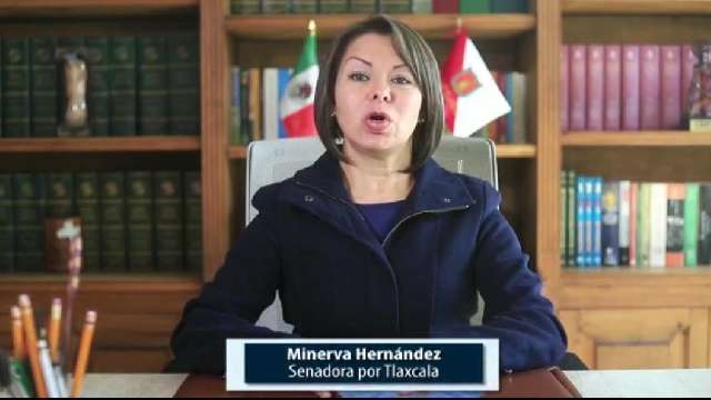 Minerva se resbala, olvida que ahora PRI es aliado y le da golpecito