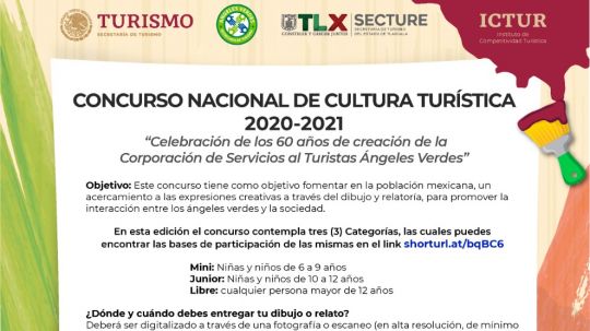 Invita Secture a participar en el concurso nacional de cultura turística