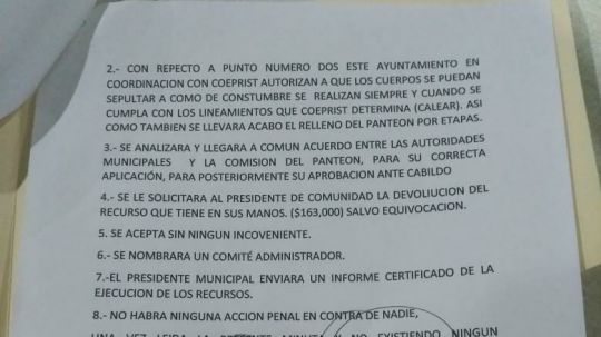 Ultimátum a alcalde de Tepetitla, tiene dos días para solucionar problema de panteón de Ayecac