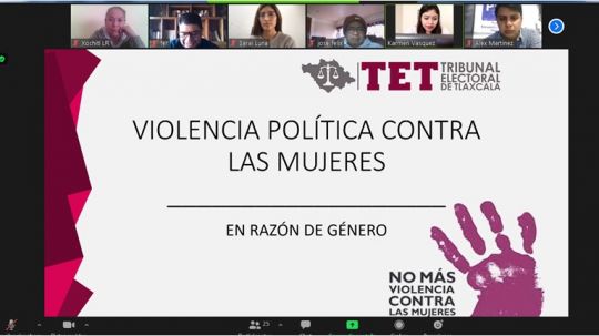 Capacita PES Tlaxcala a su estructura en materia de paridad y violencia de género