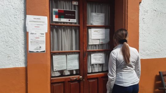 Mantiene Ayuntamiento de Tlaxcala trámites esenciales de registro civil