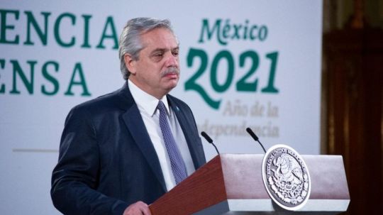 Presidente de Argentina reconoce esfuerzo de AMLO por recuperar México