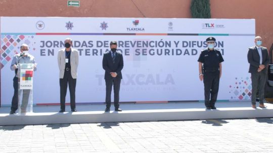 Inician Jornadas de prevención y difusión en materia de seguridad en la capital