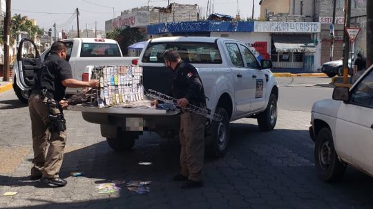 Asegura la PFM mas de tres mil piezas apócrifas en Tlaxcala