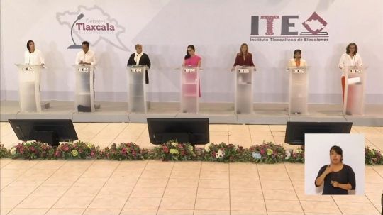 Señalamientos y coincidencias expone primer debate entre candidatos 