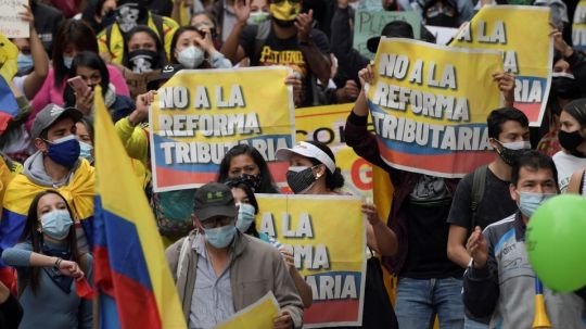 Colombia protesta contra reforma tributaria impulsada por gobierno de Iván Duque