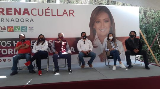 Demanda Juntos Haremos Historia investigar supuestas llamadas a nombre de Lorena Cuéllar para pedir voto 