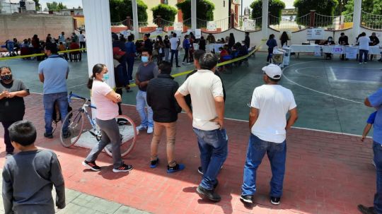 Sin temor ciudadanos optaron por salir a votar, cuidan medidas sanitarias