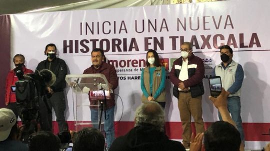 Juntos Haremos Historia también se declara ganador de la contienda a gubernatura 