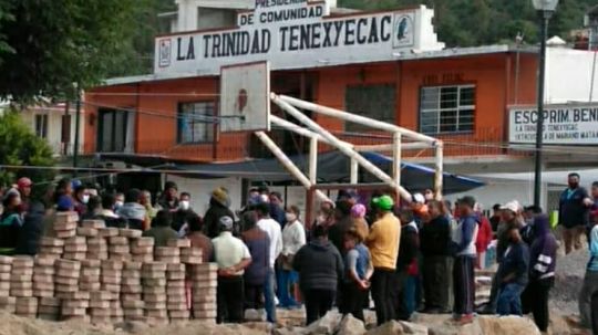 Por priorizar instalaciones de presidencia y no necesidades de población, retienen a presidente de Trinidad Tenexyecac 