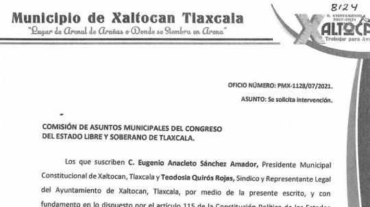 Ayuntamiento de Muñoz madruga a Xaltocan con cobro de impuestos, surge conflicto 