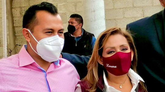 Se reúne Luis Ángel Barroso con gobernadora electa de Tlaxcala, Lorena Cuéllar Cisneros