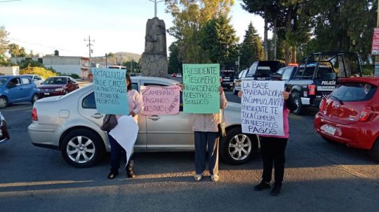 Rafael Zambrano no paga a trabajadores de Ixtacuixtla, bloquean acceso a autopista