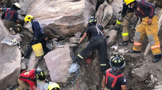 Dan de alta a Jessica, joven que sobrevivió al deslave del Cerro del Chiquihuite