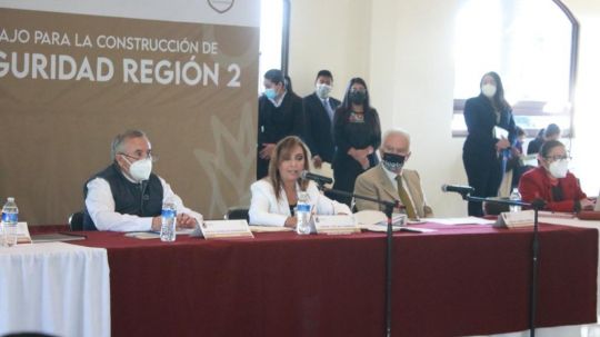 Fue Chiautempan sede de la Mesa de Trabajo para la Construcción de Paz y Seguridad Región 2