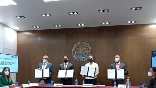 Conalep Tlaxcala establece el primer convenio de colaboración con el poder judicial en el país 