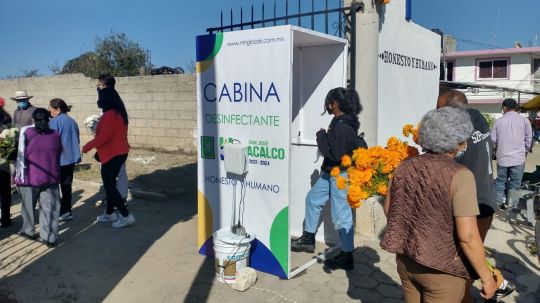 En panteones cumplieron medidas sanitarias