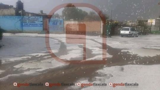 Granizadas azotan y tapizan al oriente, norte y sur de la entidad