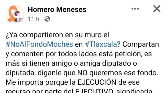 Sin Fondo Moches habría más recursos a escuelas y sin necesidad de cuotas escolares, inician en redes campaña de rechazo