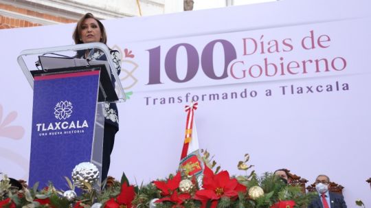 El mejor de los futuros ha comenzado para Tlaxcala a 100 días de gobierno: LCC