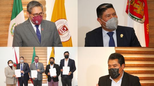 Firma UATx convenio de colaboración con Ayuntamiento de Zacatelco