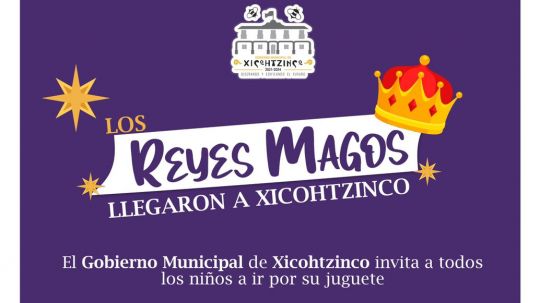 Reyes Magos en Xicohtzinco
