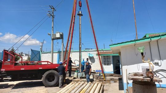 Servicio de agua se restablecerá en Huamantla tras mantenimiento de pozo