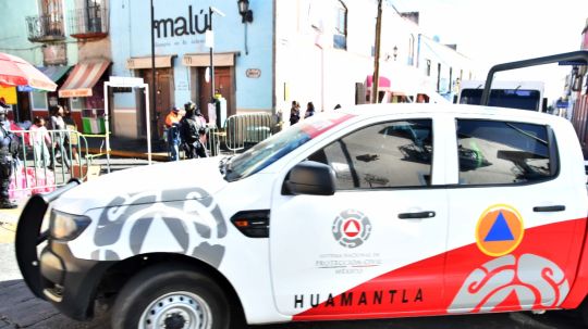 Reporta protección civil de Huamantla saldo blanco ante sismo