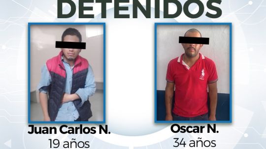 Dos sujetos se tornaron violentos e intentaron evadir una detención por presuntos de robo de autos en Huamantla 