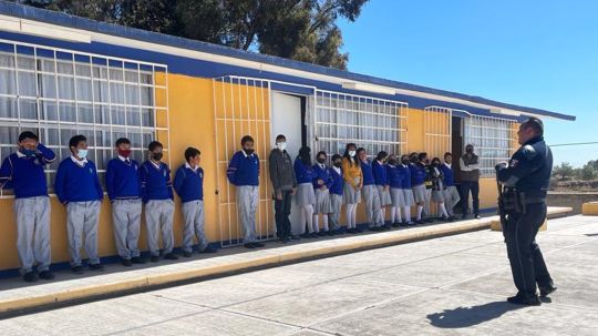 Brinda dirección de seguridad pública de Huamantla pláticas preventivas en instituciones educativas