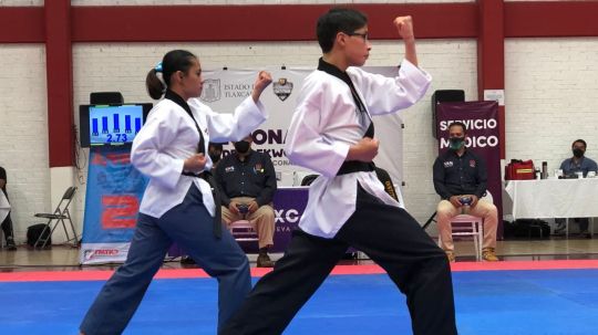 Equipo tlaxcalteca de Poomsae de Taekwondo clasificó a nacionales CONADE 2022