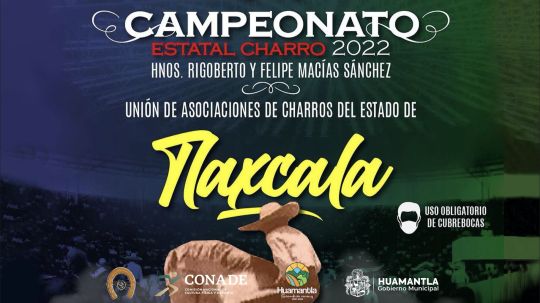 Se realizará en Huamantla el campeonato estatal charro 2022