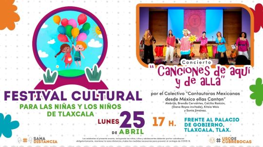 Con festival cultural, celebrará SC día de las niñas y niños en Tlaxcala 